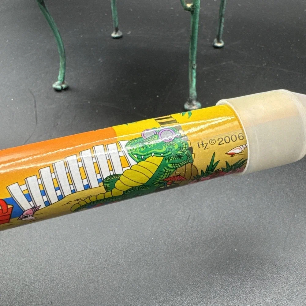 Vintage Jumbo Florida Graphic Pencil With Eraser NWT 2005 Sunshine State